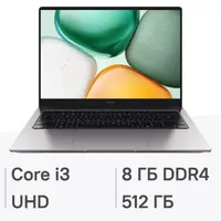Ноутбук Honor MagicBook X14 2025 14" i3-1315U 8/512 Gray GDG-X (5301ALXB)