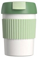 Стакан-непроливайка KissKissFish Rainbow Vacuum Coffee Tumbler Mini Green (Зеленый) S-U35C-124