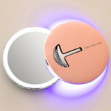 Зеркало для макияжа с подсветкой Jordan&Judy LED Makeup Mirror Pink (NV030)