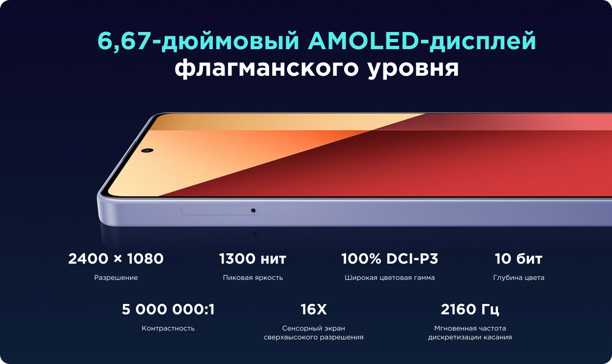 Купить Смартфон Redmi Note 13 Pro 12/512GB Black/Черный в Перми